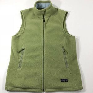 Light Green Patagonia Synchilla Vest